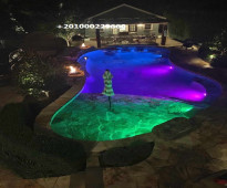 DMX strip rgbw Swimming pool Landscape Light System