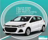 Chevrolet Spark 2020 for rent - Free Delivery for monthly rental