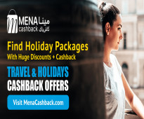 Travel & Holidays Stores and Cashback Offers at MENACashback.com