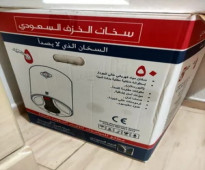 سخان ماء كهربائي جديد الخزف السعودي بسعر مغرى