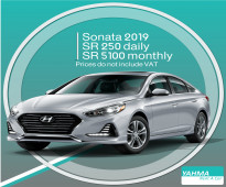 Hyundai Sonata 2019 for rent - Free Delivery for monthly rental