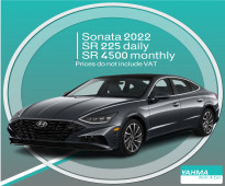 Hyundai Sonata 2022 for rent - Free Delivery for monthly rental
