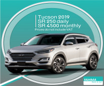 Hyundai Tucson 2019 for rent - Free Delivery monthly rental