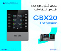 تحكم أكثر لإدارة عدد أكبر من المكالمات   GBX20 Extension