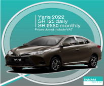 Toyota Yaris 2022 for rent - Free delivery monthly rental