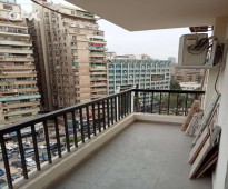 شقة مفروشة للايجار تطل على شارع شهاب بالمهندسين القاهرة
