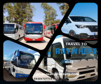 Bus rental company in Cairo