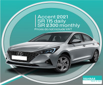 Hyundai Accent 2021 for rent - Free delivery for monthly rental
