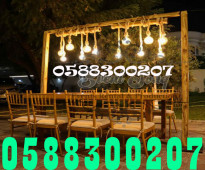 Rent The most beautiful chairs, tables for rental in Dubai.