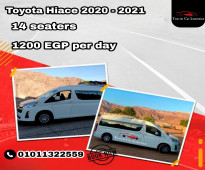 Toyota Haice for rental