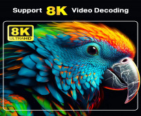 تيفي بوكس 8K اندرويد 13.0 TV BOX موديل 2024