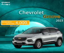 Chevrolet Groove 2023 for rent - Free delivery for monthly rental