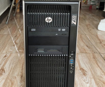 HP WORKSTATION Z820 دبل برسيسور XEON E5 2620 كاش 30 رام 16 فيجا كوادرو