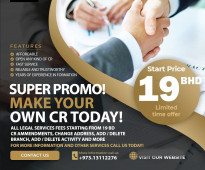 only 19BHD !!!company formation In al adliya ! Don't Miss offer