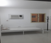 #For rent with electricity new studios half brushes in Al -Riffa area of Al -Hujayat in exchange for development mall St