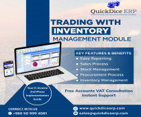 Trading and inventory software- Quickdice ERP