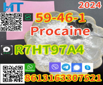 Procaine 59-46-1 base white powder for sale +8613163307521