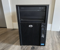 جهاز HP WORKSTATION Z420 برسيسور XEON e5- 1620 كاش 10 ميجا رام 16 هارد 500 استعمال الخارج