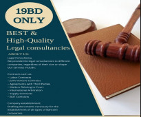 Starting Business and Other Legal services FOR ONLY 19 bd only `